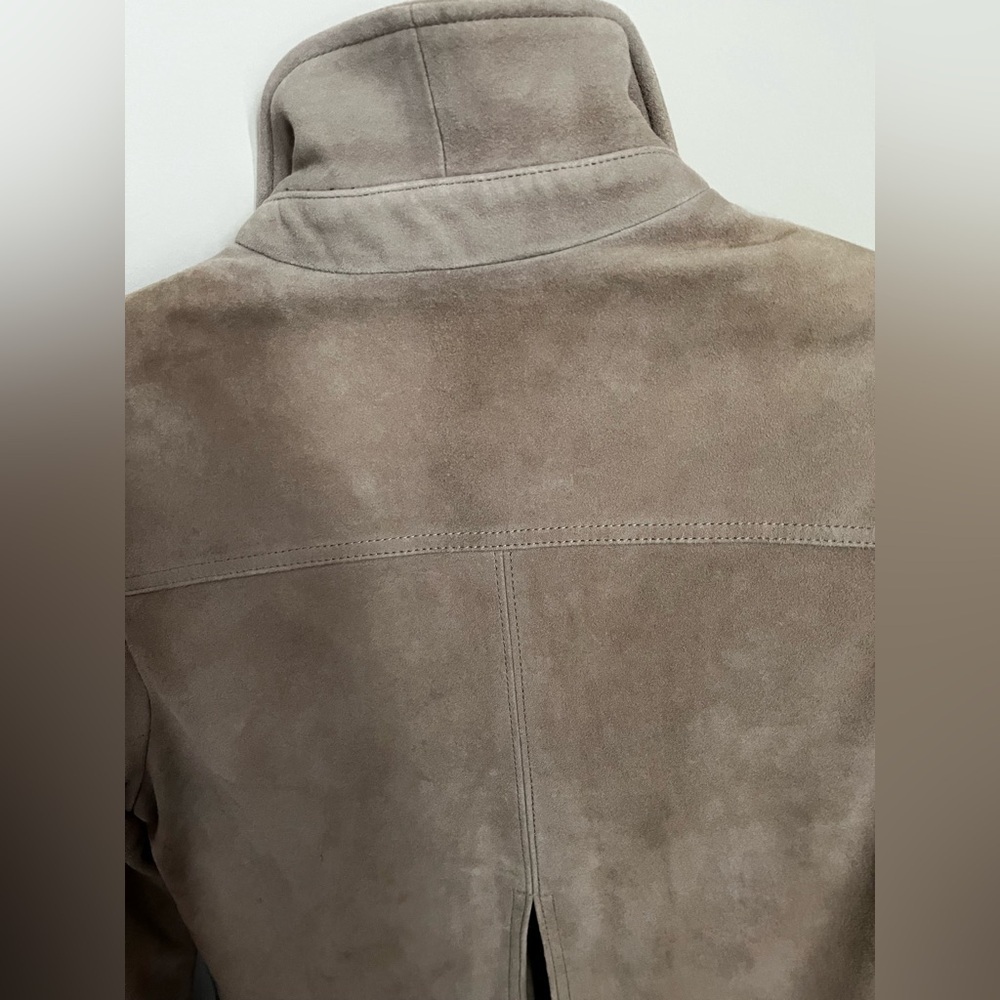 Adriano Goldschmied 100% Lamb Leather Tan Jacket, Women’s Size: XS - Picture 10 of 14